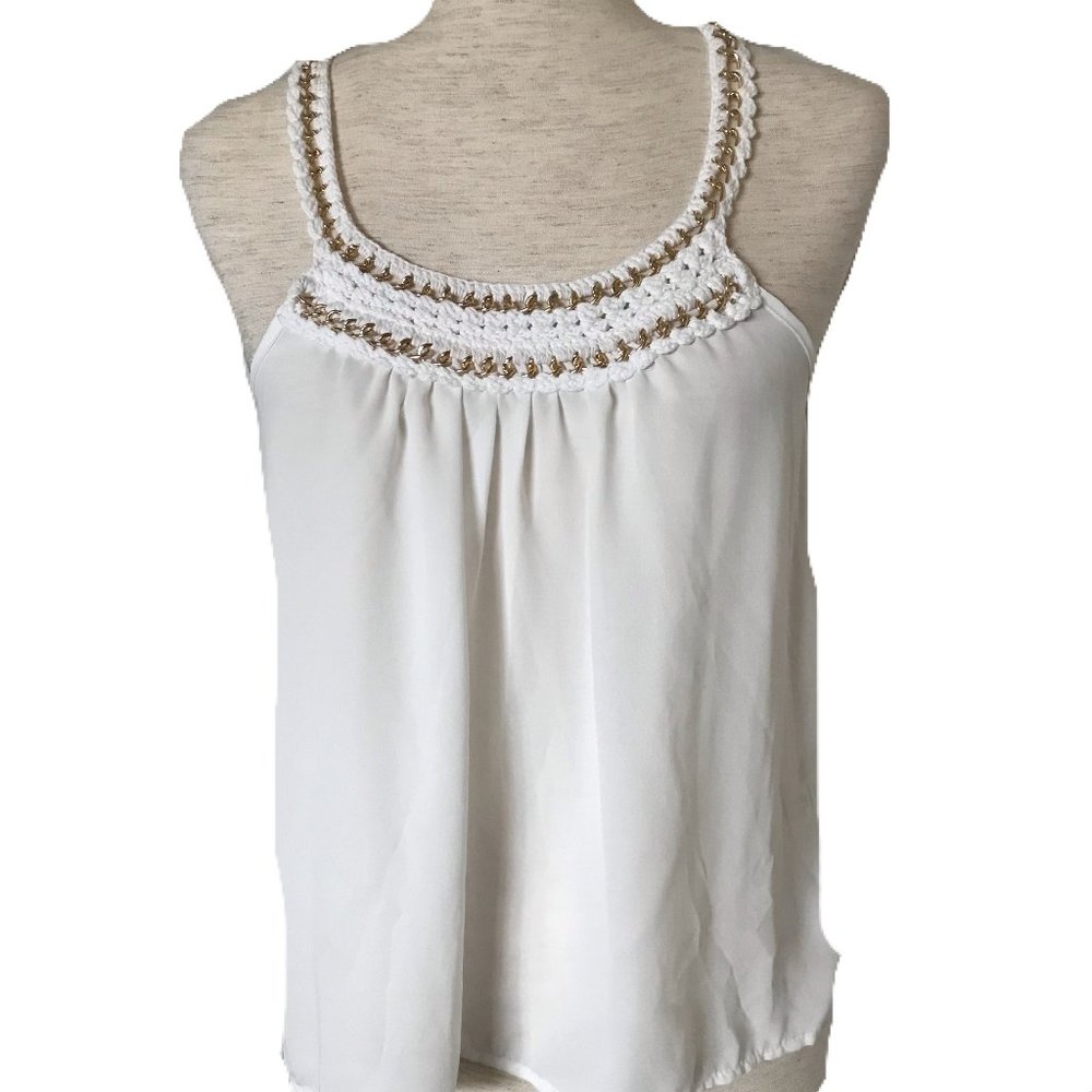 Poetry Chain Trim Top